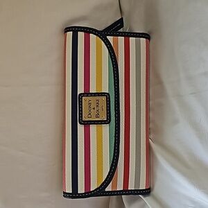 Dooney & Bourke Rainbow Stripe Wallet